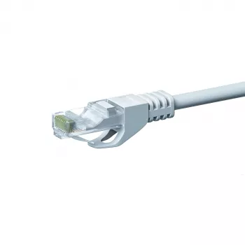 DSIT CAT5e nätverkskabel, U/UTP, 30 m, vit, 100 % koppar (DC-52-300)