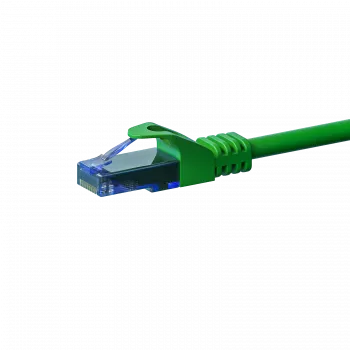 DSIT UTP CAT6a kabel 0,25 m grön - 100 % koppar (DC-U6A3-002)