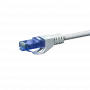 DSIT UTP CAT6a patchkabel, 50 m, vit, 100 % koppar (DC-U6A2-500)