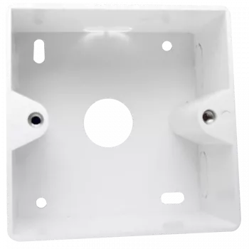 DSIT DC-Wall-Frame-W 2-port keystone-väggram, vit