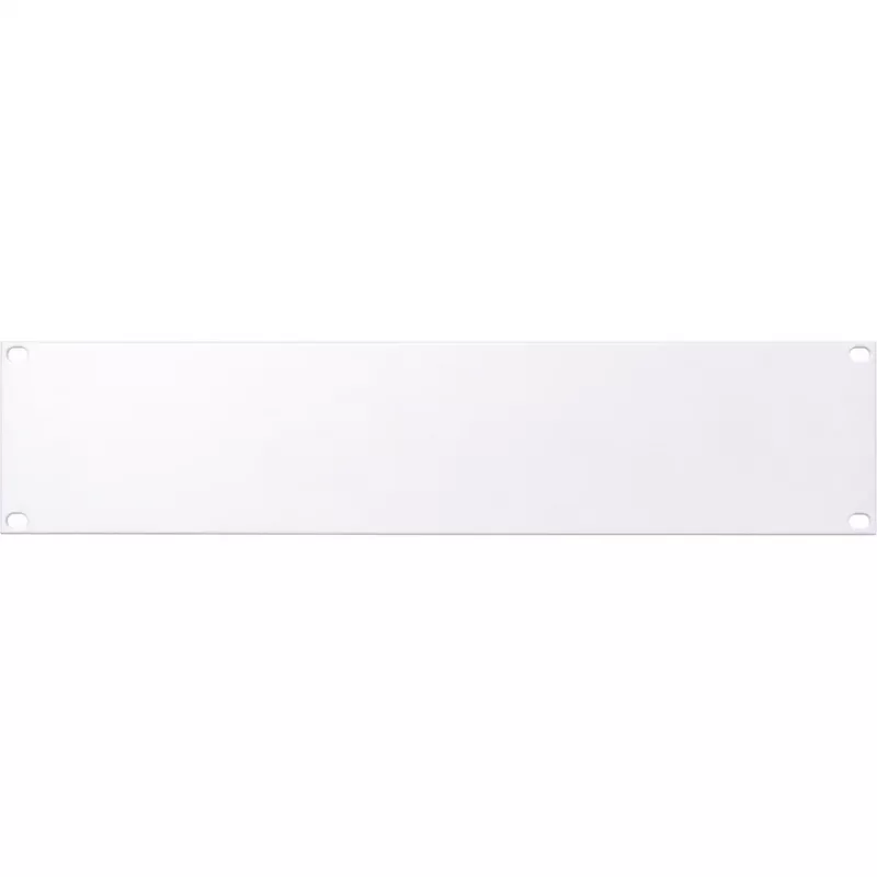 DSIT 19 inch 2U blindpanel vit DS-Blind2-W