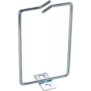 DSIT kabelhanteringsring 80 x 120 mm svart stål