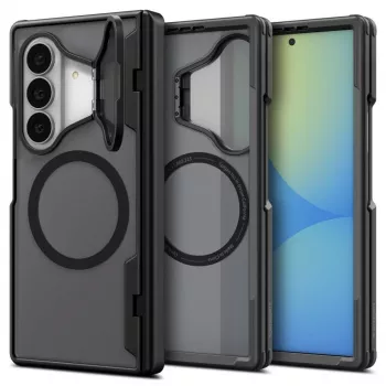 Spigen Optik Armor Pro MagFit skal för Samsung Galaxy Z Fold 8 Ultra, MagSafe-kompatibelt, svart (ACS11500)