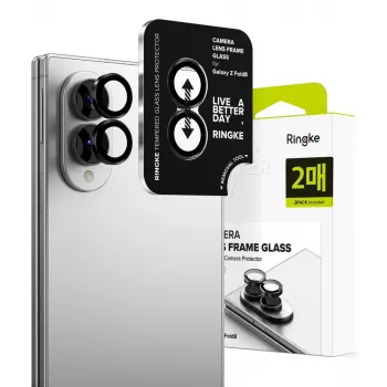Ringke kameraram 2-pack för Samsung Galaxy Z Fold 8 – svart