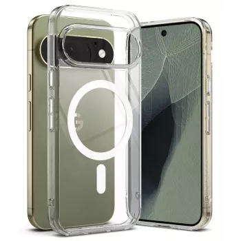 Ringke Fusion Magnetic MagSafe-skal för Google Pixel 11 Pro – transparent