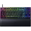 Razer Huntsman V2 Tenkeyless trådbundet optiskt gamingtangentbord, Clicky Purple Switches, nordiskt layout, RGB, svart (RZ03-03941300-R3N1)