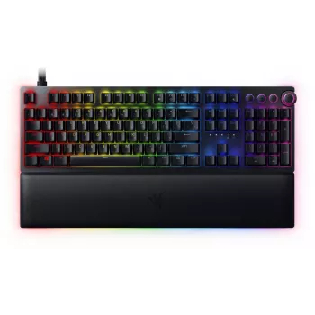 Razer Huntsman V2 trådbundet gaming-tangentbord, analoga optiska switchar, nordisk layout, RGB, svart (RZ03-03610600-R3N1)