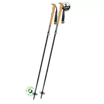 Komperdell FX Lite Carbon Vario Summit Compact vandringsstavar - titan
