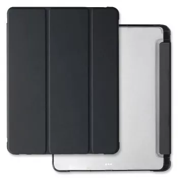 Mercury Clear Back Cover för iPad Pro 13 inch (M4 2024/M5 2025) - svart ram, transparent baksida