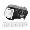 BRADY BMP51/BMP53/M511 självlaminerande vinyletikettset, 25,4 mm x 6,4 m, vit/transparent, B-499