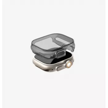 UNIQ Garde skyddshölje för Apple Watch Ultra / Ultra 2 / Ultra 3 (49 mm) – rökgrå