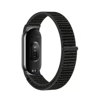 Tech-Protect Nylonarmband för Xiaomi Smart Band 8/9/10, svart