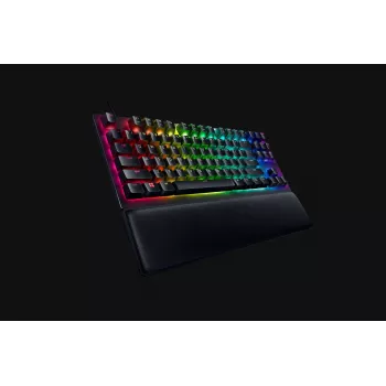 Razer Huntsman V2 Tenkeyless trådbundet optiskt gamingtangentbord, Linear Red Switches, nordiskt layout, RGB (RZ03-03940700-R3N1)