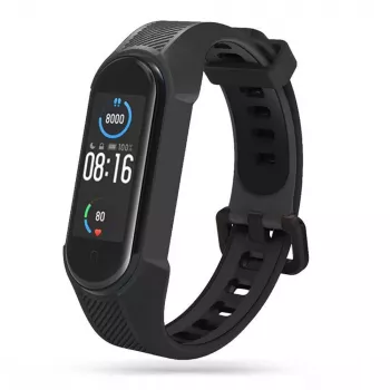 Tech-Protect Armour TPU Gummiband för Xiaomi Mi Band 7, svart