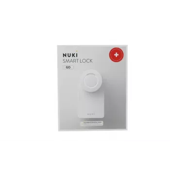 Nuki Smart Lock GO CH-cylinder (5:e generationen) – smart dörrlås, Bluetooth 5.0, Thread, Matter-kompatibel, svart