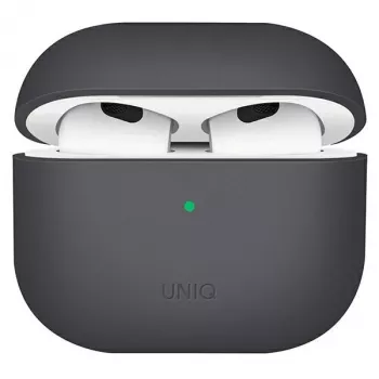 UNIQ Lino silikonskal för AirPods 3:e generationen, askgrå