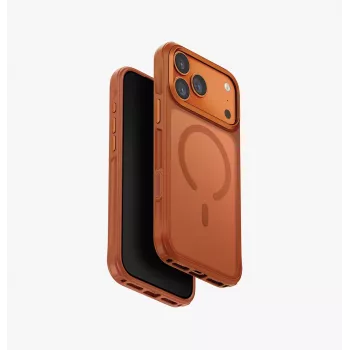 UNIQ Veren MagClick laddningsskal för iPhone 17 Pro Max, orange