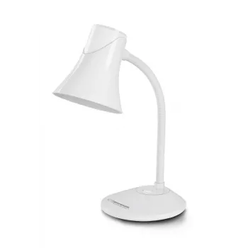 Esperanza POLARIS bordslampa E27 12W LED vit ELD111W