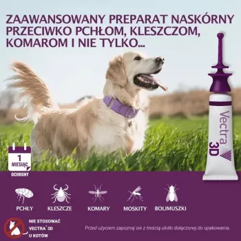Ceva Vectra 3D Spot-On Solution for Dogs 10-25 kg, 3 Pipettes