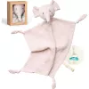Momcozy bomullsstoffdjur elefant för bebisar, rosa