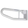 MOBILEX PLU058 Vridbart badhandtag - Metall, vit, 600 mm utliggande, 150 kg belastning