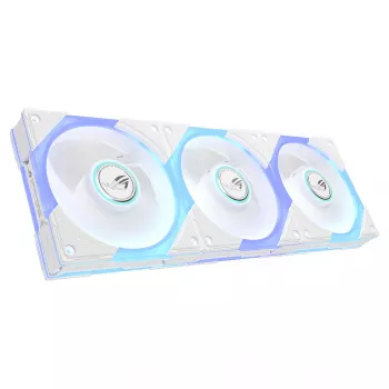 ASUS ROG Eurux GR120 ARGB reverse-fläkt, 120 mm, 3-pack, vit (90DA00K3-B09020)