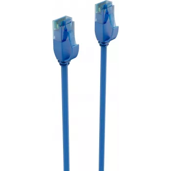 shiverpeaks BS08-22021 Cat.6 U/UTP slim patchkabel, 1 m, blå