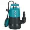 Makita PF0300 dränkbar pump 300W, 8400 L/h, 5m lyfthöjd, flottörbrytare, 10m kabel