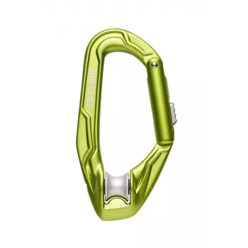 Axiom slider-oasis EDELRID karbinhake med låsning – modifierad D-form, Keylock, 23 kN