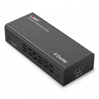 Lindy 2ch Dante till HDMI ARC-dekoder