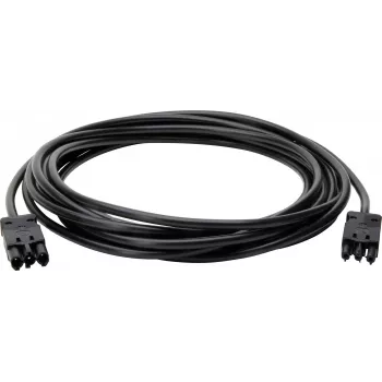 Kopp anslutningskabel kompatibel med GST-kontaktsystem, M/M, 1,5 mm², 8 m, svart