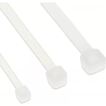 InLine® buntband 200 mm x 4,8 mm, natur, 100 st
