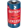ANSMANN 1510-0072 CR123A litiumbatteri – 3V 1600mAh, hög energitäthet, 10 års lagringstid (storpack)