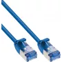 InLine® Slim patchkabel, U/FTP PiMf, Cat.6A, blå, 3 m