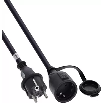 InLine® jordad förlängningskabel, Outdoor IP44, beröringsskydd, 20 m