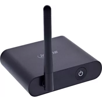 INLINE 99142I Bluetooth True Hi-Fi-ljudmottagare, DAC, BT5.3, aptX HD, RCA + Toslink