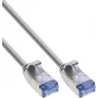 InLine® Slim patchkabel U/FTP PiMf Cat.6A grå 7,5 m
