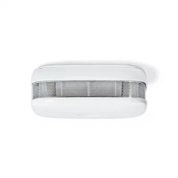 Nedis SmartLife Wi-Fi brandvarnare WIFIDS21WT3 - 3-pack, fotoelektrisk, 85 dB siren, smarta aviseringar, EN 14604-certifierad, vit