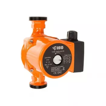 IBO OHI 25-40 180 cirkulationspump | 3-stegs våtrotor | 4 m lyfthöjd | G 1 1/2 inch