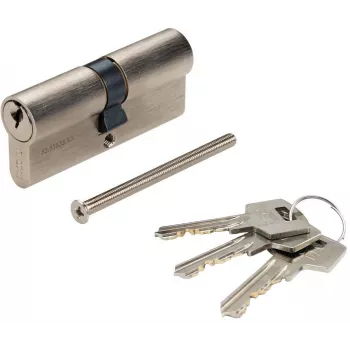 PSG 63.63535.MN europrofil dubbelcylinderslås 35/35 satin nickel