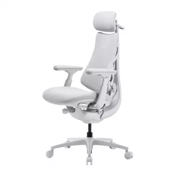 LiberNovo Omni Pro 48cn ergonomisk stol (vit)