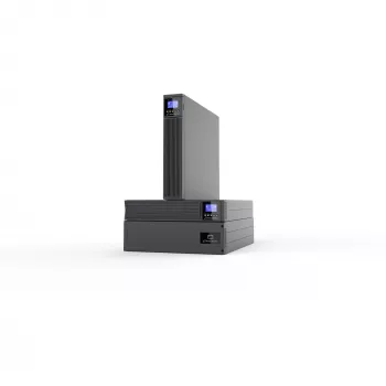 PowerWalker VFI 6000 ICT IoT 6000 VA 5400 W online dubbelkonverterande UPS med IoT-modul, tower/rackmonterad 3U