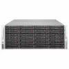 Supermicro SuperChassis 4U CSE-846BE1C-R609JBOD 24-bay hot-swap SAS3/SATA3 JBOD-lagringschassi med redundanta 600W Platinum-nätaggregat