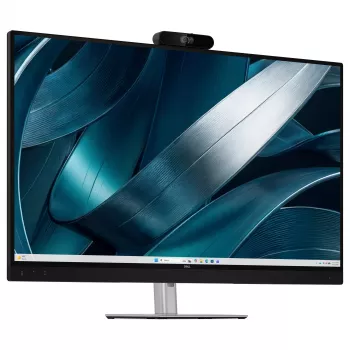 DELL P4326QEB 42,5 inch 4K Ultra HD IPS-skärm med USB-hubb, höjdjusterbar, högtalare, VESA-fäste