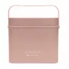 Rio CSBL-EU/1,1 kosmetikväska Large Lush Box – aluminium beauty-box med facklock och låsbara spännen, svart