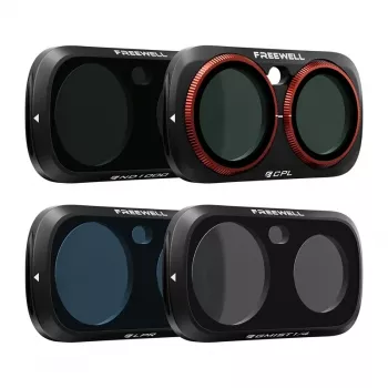 Freewell Insta360 Luna Ultra vardagsfilterset (4 delar) – ND8, ND16, ND32, CPL