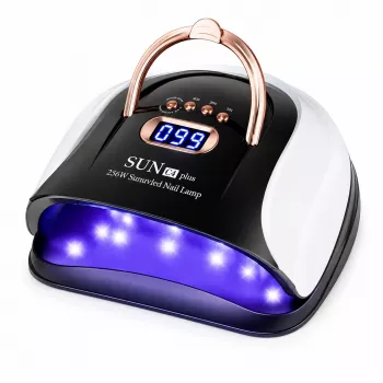EXTRALINK Stay Beauty C4 UV LED nagellampa 256 W för hybridgele