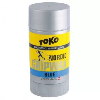 Toko Carbon GripWax blå 25g - PFC-fri fästvalla för kall snö (-7°C till -2°C)