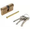 PSG 63.63030.MM mässing Euro-profil dubbelcylinderlås 30/30 mm