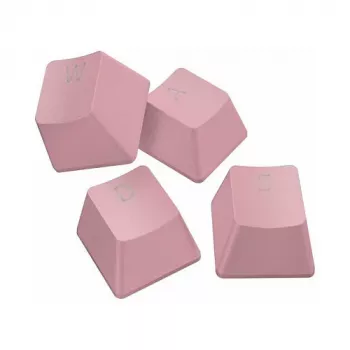 Razer PBT Keycap + Coiled Cable uppgraderingsset, Doubleshot-PBT, USB-C-till-USB-A-spiralkabel, Quartz Pink (RC21-01491000-R3M1)